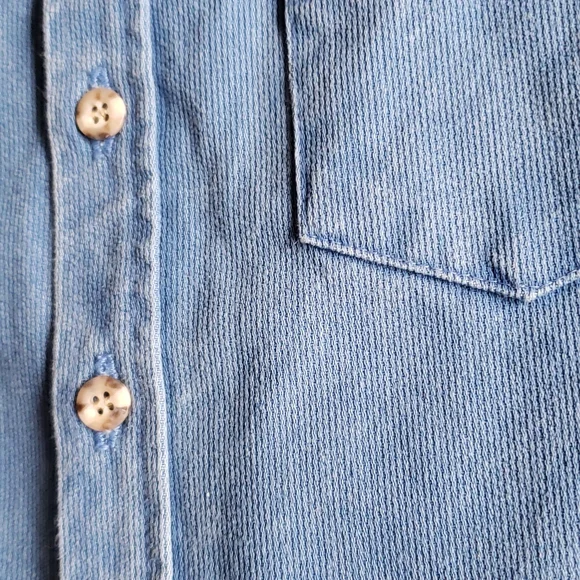 HEALTHTEX New NWOT Boys Button Shirt Ribbed Cotton Long Sleeves 4T - Picture 7 of 17